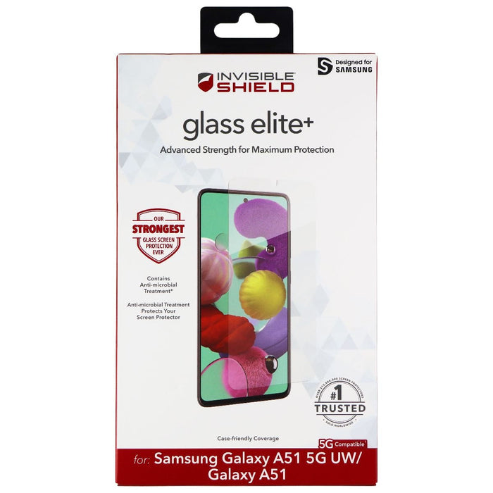 ZAGG InvisibleShield (Glass Elite+) for Samsung Galaxy A51 5G UW / A51 - Clear - for just $26.96! 