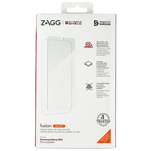 ZAGG InvisibleShield Fusion Screen Protector with D3O for Samsung Galaxy S22+ 5G - for just $6.99! 