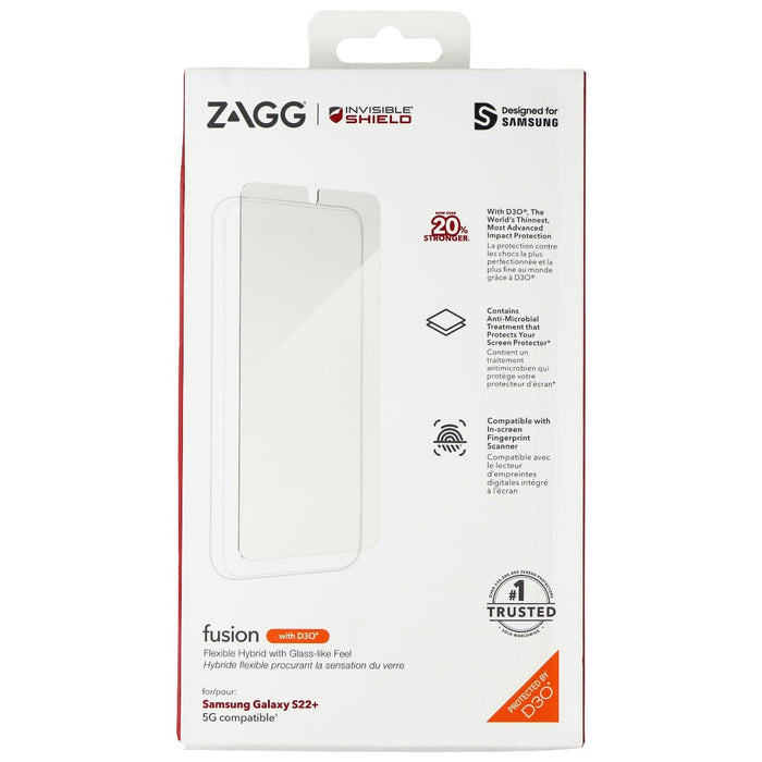 ZAGG InvisibleShield Fusion Screen Protector with D3O for Samsung Galaxy S22+ 5G - for just $6.99! 