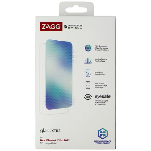 ZAGG InvisibleShield (Glass XTR2) Screen Protector for iPhone 14 Pro - Clear - Just $7.95! Shop now at Retro Gaming of Denver