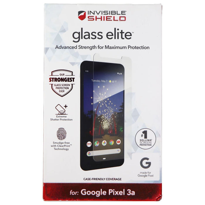 ZAGG InvisibleShield (Glass Elite) Screen Protector for Google Pixel 3a - Clear - for just $6.99! 