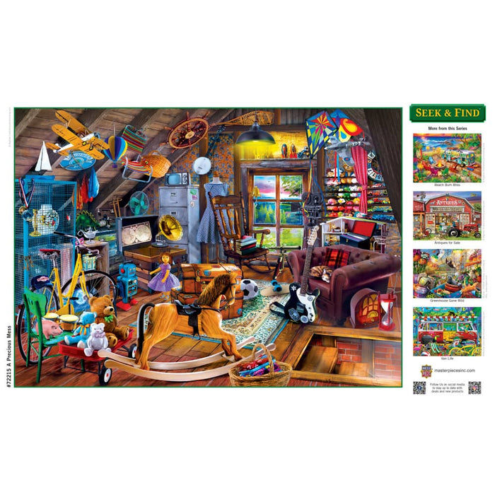 Seek & Find - A Precious Mess 1000 Piece Jigsaw Puzzle - for just $16.99! 