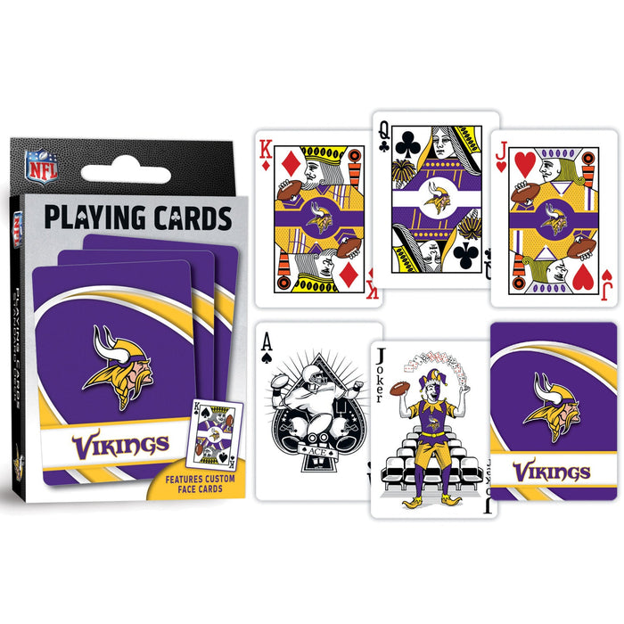 Minnesota Vikings Playing Cards - 54 Card Deck - Just $6.99! Shop now at Retro Gaming of Denver