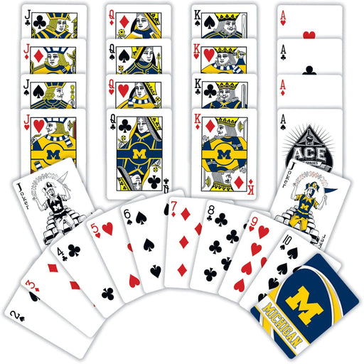 Michigan Wolverines Playing Cards - 54 Card Deck - for just $7.99! 