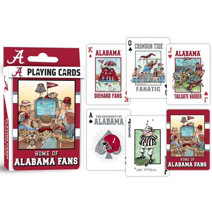 Alabama Crimson Tide Fan Deck Playing Cards - 54 Card Deck - Just $6.99! Shop now at Retro Gaming of Denver