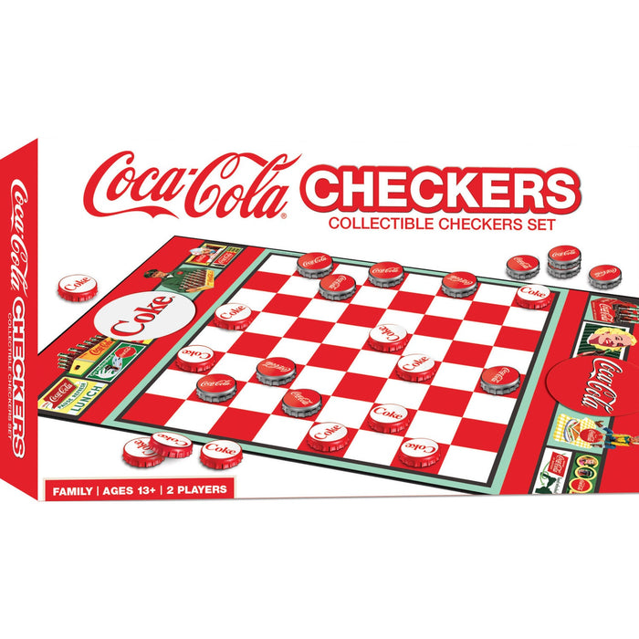 Coca-Cola Checkers Board Game - Just $19.99! Shop now at Retro Gaming of Denver