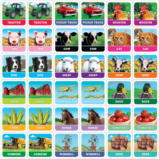 Old MacDonald's Farm Matching Game - Just $9.99! Shop now at Retro Gaming of Denver