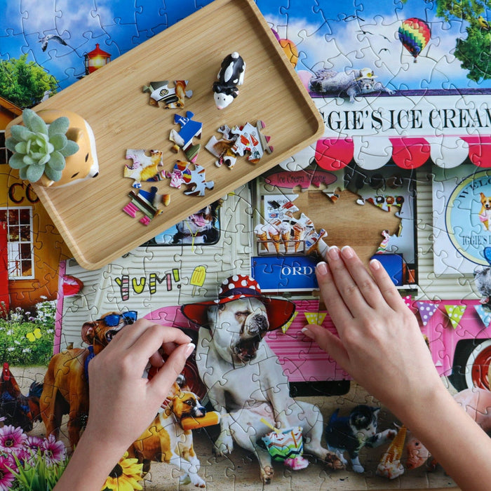 Wild & Whimsical - Iggy's Ice Cream 300 Piece EZ Grip Jigsaw Puzzle - for just $14.99! 
