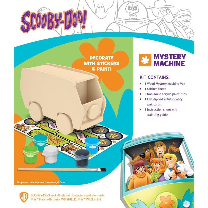 Scooby Doo - Mystery Machine Wood Craft Kit - Just $16.99! Shop now at Retro Gaming of Denver