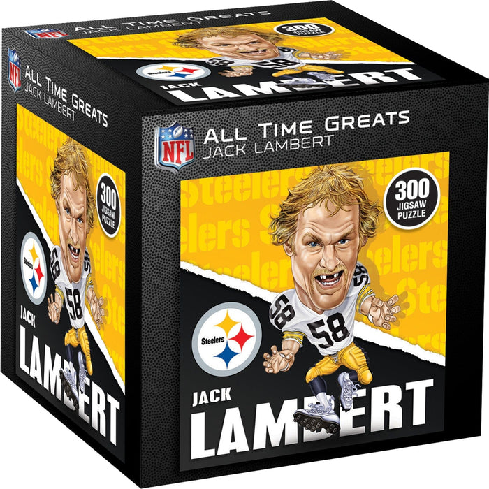 Pittsburgh Steelers All-Time Greats - Jack Lambert 300 Piece Jigsaw Puzzle - for just $9.99! 