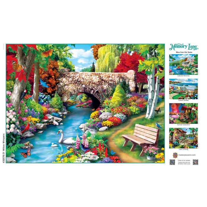 Memory Lane - Willow Whispers 300 Piece EZ Grip Jigsaw Puzzle - for just $14.99! 