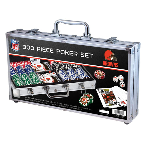 Cleveland Browns 300 Piece Poker Set - for just $124.99! 