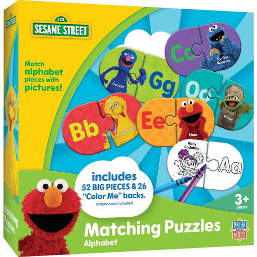 Sesame Street - Alphabet Matching Jigsaw Puzzles - for just $12.99! 