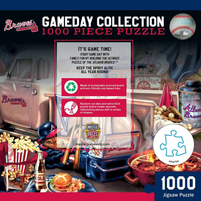 Atlanta Braves - Gameday 1000 Piece Jigsaw Puzzle - for just $19.99! 