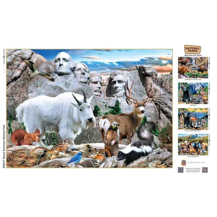 Mount Rushmore National Memorial 500 Piece Jigsaw Puzzle - for just $14.99! 
