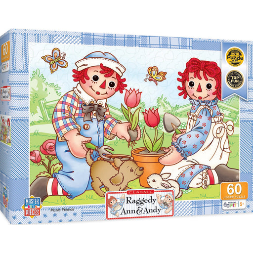 Raggedy Ann - Picnic Friends 60 Piece Jigsaw Puzzle - Just $12.99! Shop now at Retro Gaming of Denver