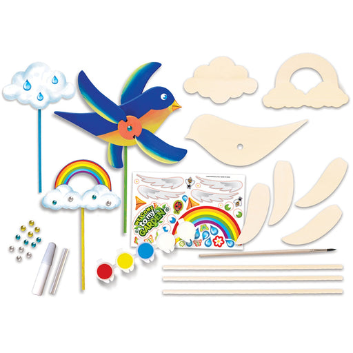 Whirligig Buildable Wood Craft & Paint Kit - Just $16.99! Shop now at Retro Gaming of Denver