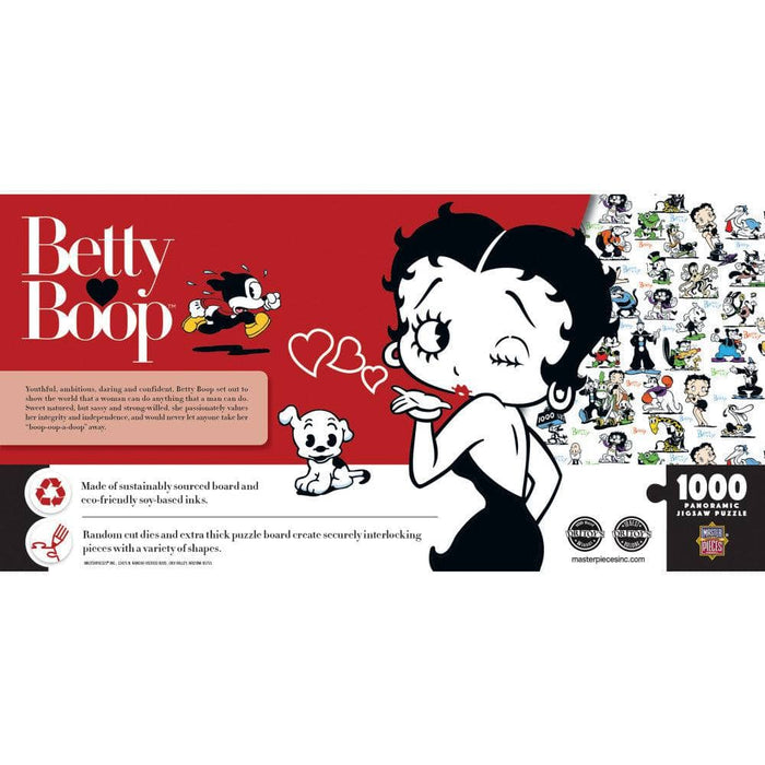 Betty Boop - 1000 Piece Panoramic Jigsaw Puzzle - for just $19.99! 