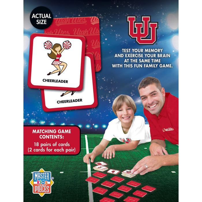 Utah Utes Matching Game - Just $7.79! Shop now at Retro Gaming of Denver