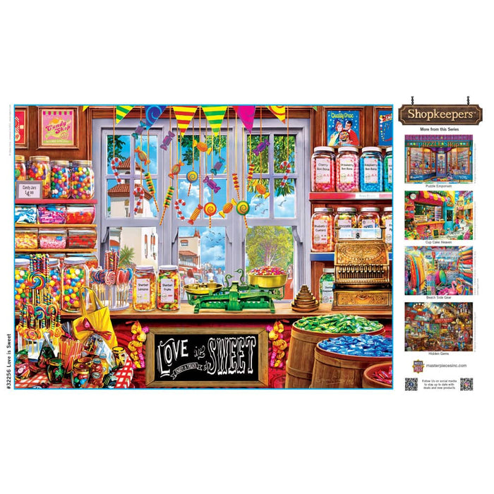 Shopkeepers - Love is Sweet 750 Piece Jigsaw Puzzle - for just $9.99! 