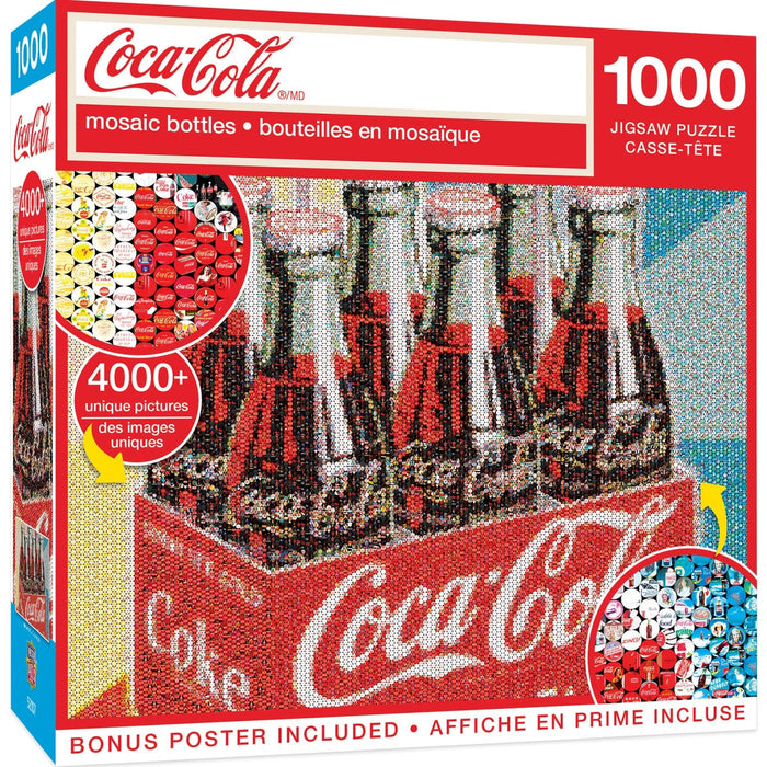 Coca-Cola - Photomosaic Bottles 1000 Piece Jigsaw Puzzle - for just $16.99! 