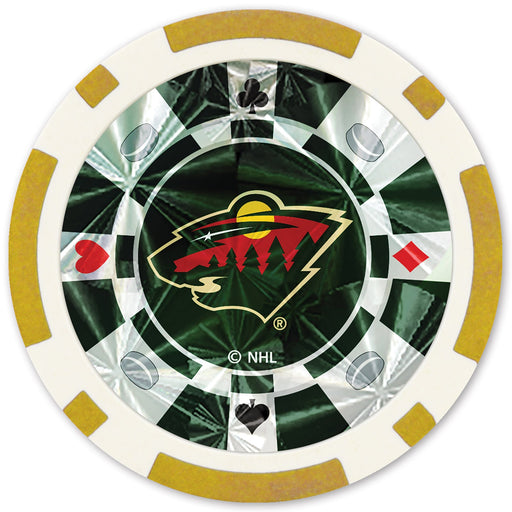Minnesota Wild 20 Piece Poker Chips - Premium Poker Chips & Sets - Just $5.99! Shop now at Retro Gaming of Denver