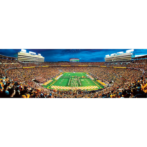 Tennessee Volunteers - 1000 Piece Panoramic Jigsaw Puzzle - End View - Premium 1000 Piece - Just $19.99! Shop now at Retro Gaming of Denver