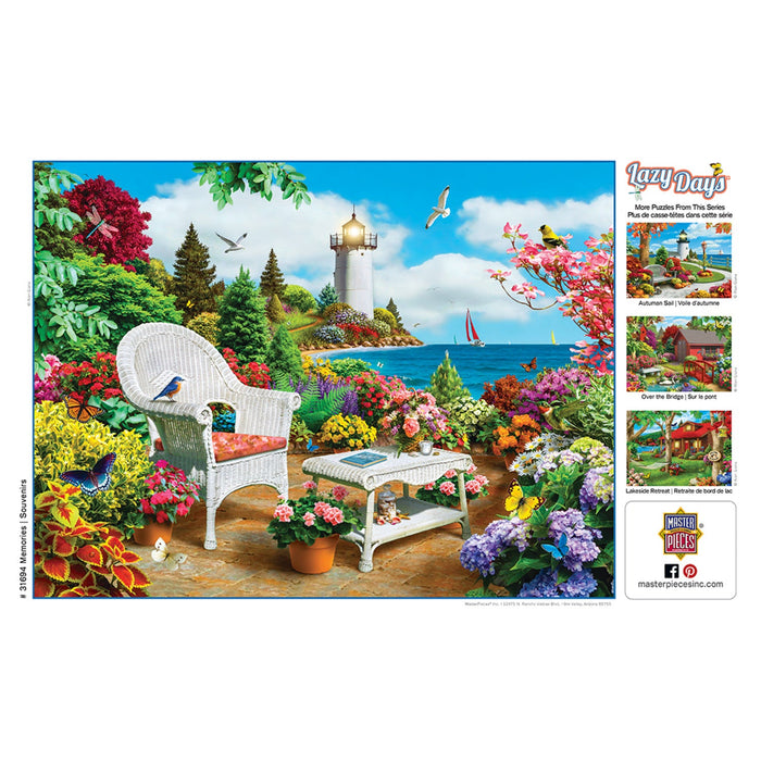 Lazy Days - Memories 750 Piece Jigsaw Puzzle - Just $14.99! Shop now at Retro Gaming of Denver