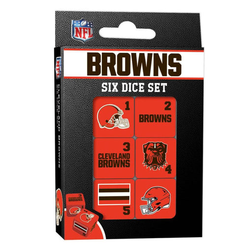 Cleveland Browns Dice Set - 19mm - for just $7.99! 