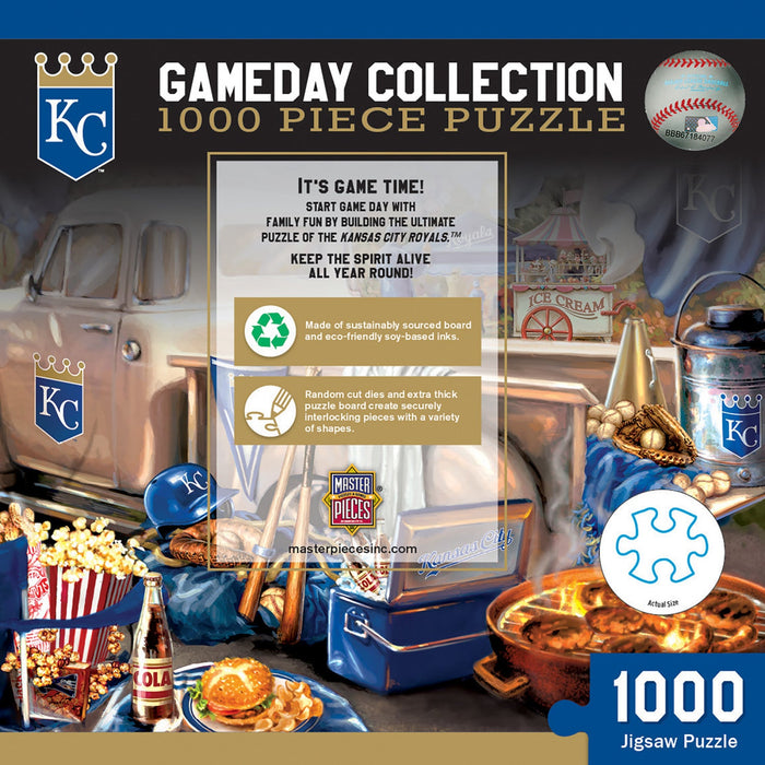 Kansas City Royals - Gameday 1000 Piece Jigsaw Puzzle - Just $19.99! Shop now at Retro Gaming of Denver