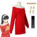 Yor Forger 'Thorn Princess' Cosplay - Sexy Red Sweater Dress - for just $47.95! 
