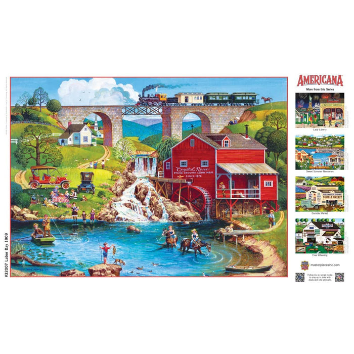 Americana - Labor Day 1909 500 Piece EZ Grip Jigsaw Puzzle - for just $14.99! 