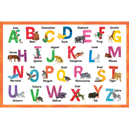 World of Eric Carle - Alphabet 48 Piece Floor Jigsaw Puzzle - Just $19.99! Shop now at Retro Gaming of Denver