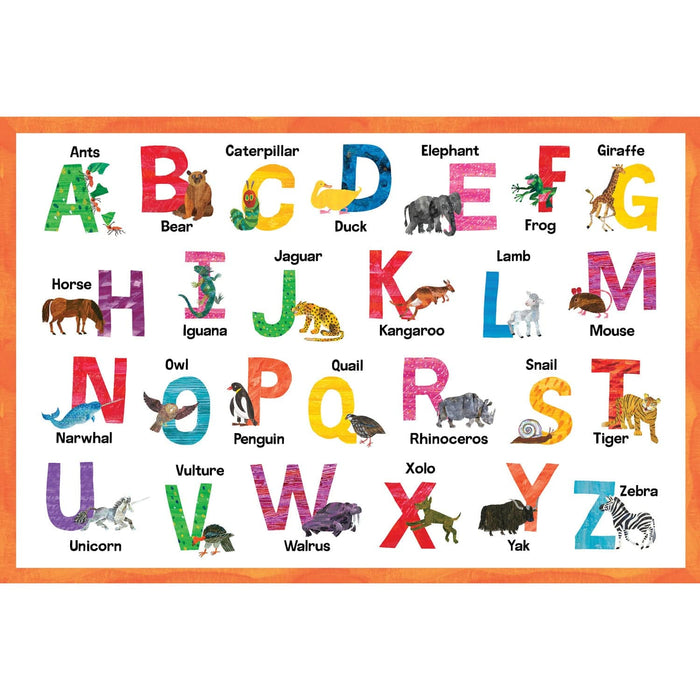 World of Eric Carle - Alphabet 48 Piece Floor Jigsaw Puzzle - for just $19.99! 