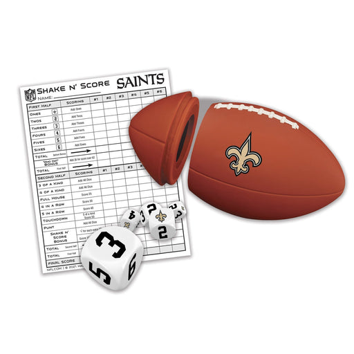 New Orleans Saints Shake n' Score - Premium Dice Games - Just $11.99! Shop now at Retro Gaming of Denver
