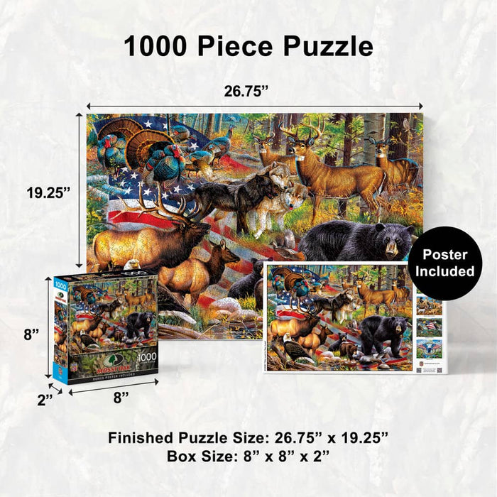 Mossy Oak - This Land is Your Land 1000 Piece Jigsaw Puzzle - for just $16.99! 