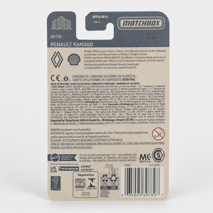 Matchbox Renault Kangoo | Matchbox Series 30/100 - for just $1.99! 