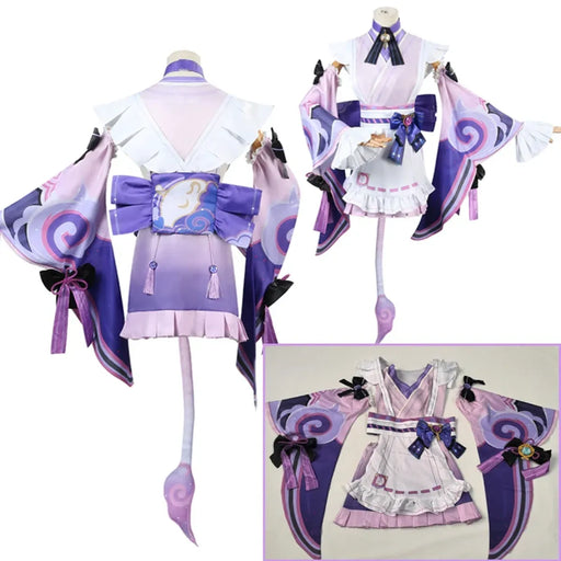 Genshin Yumemizuki Cosplay Kimono – Kawaii Fantasy Dress Set - for just $63.95! 