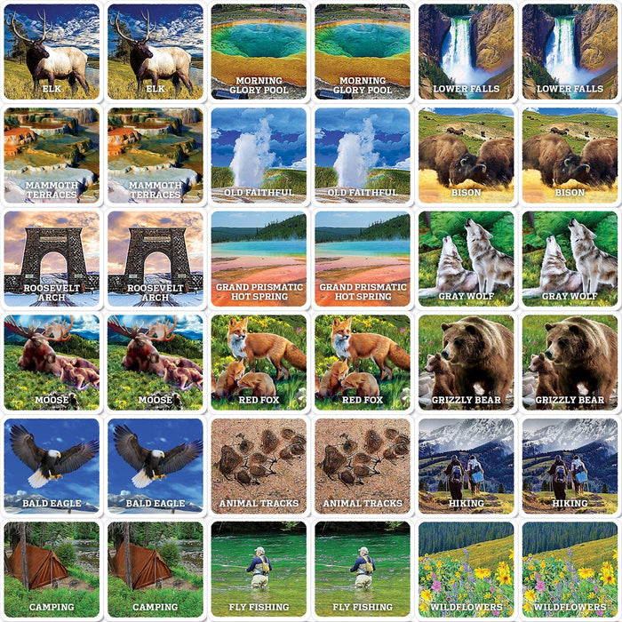 Jr. Ranger - Yellowstone Matching Game - for just $9.99! 