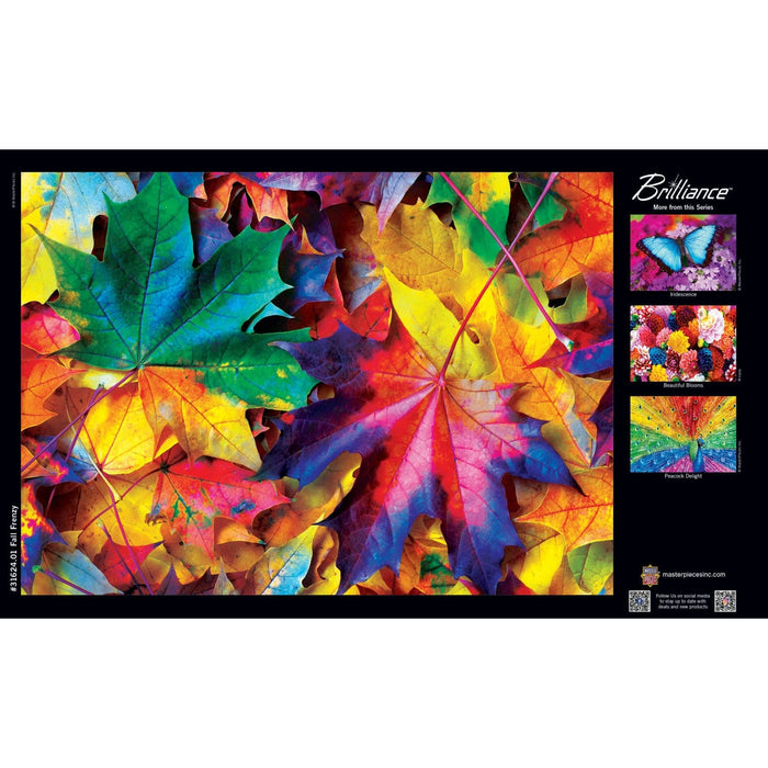Brilliance - Fall Frenzy 500 Piece Jigsaw Puzzle - for just $14.99! 