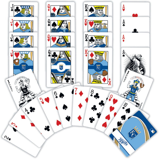 Kansas City Royals Playing Cards - 54 Card Deck - Just $6.99! Shop now at Retro Gaming of Denver