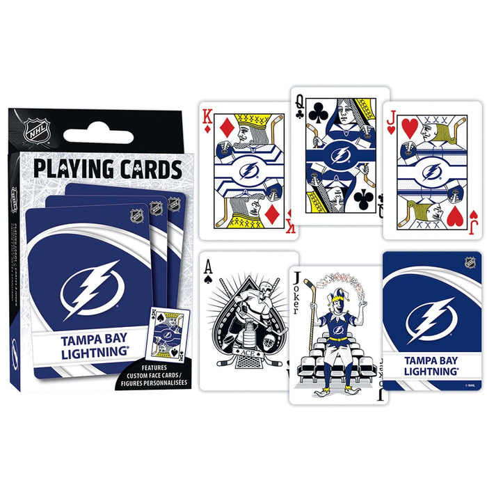 Tampa Bay Lightning Playing Cards - 54 Card Deck - for just $7.99! 