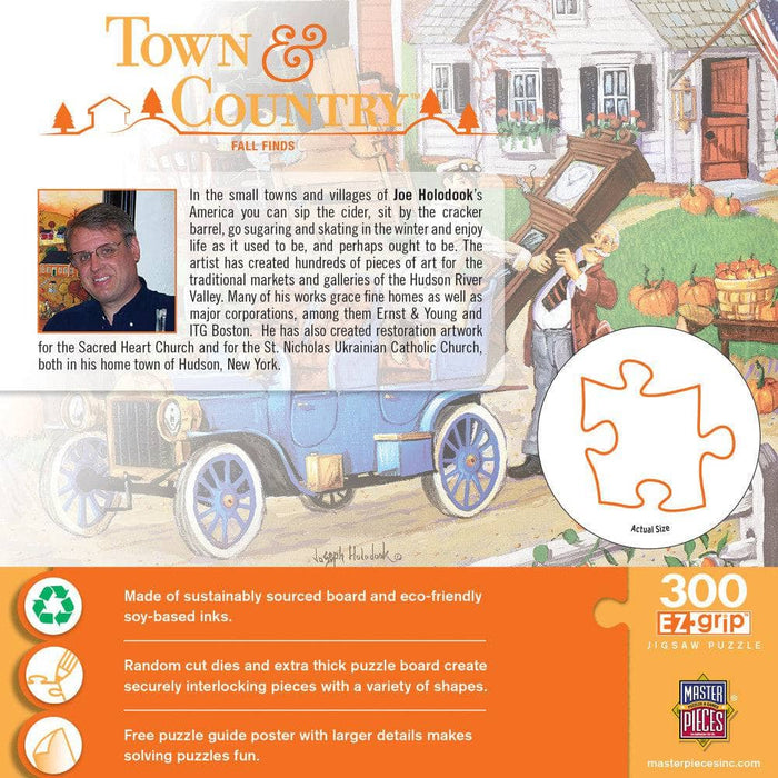 Town & Country - Fall Finds 300 Piece EZ Grip Jigsaw Puzzle - for just $14.99! 