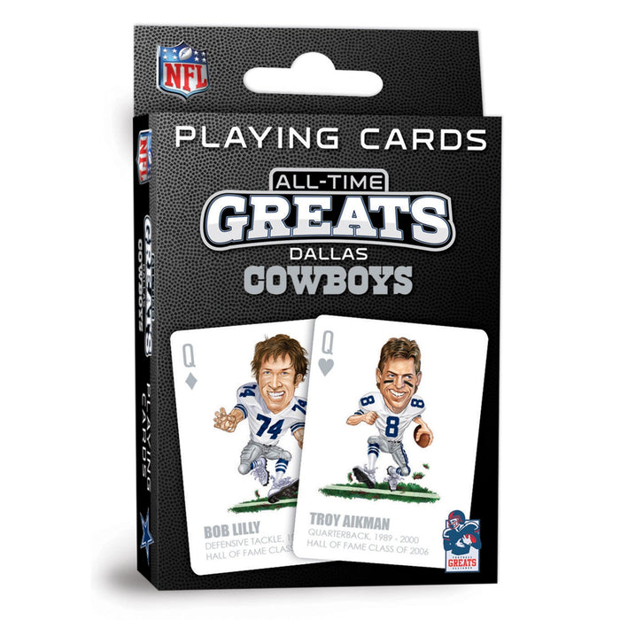 Dallas Cowboys All-Time Greats Playing Cards - 54 Card Deck - Just $9.99! Shop now at Retro Gaming of Denver