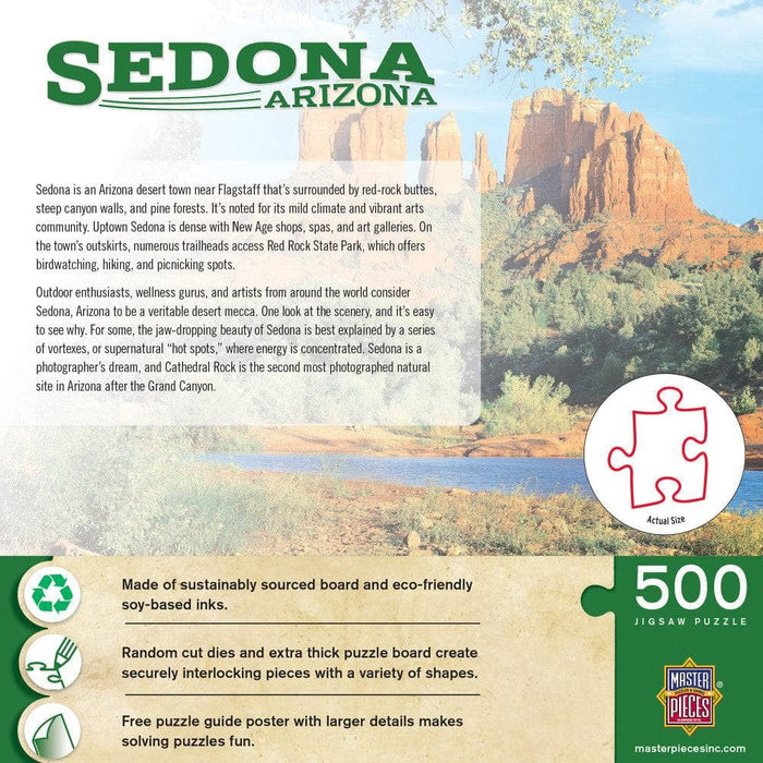 Sedona, Arizona 500 Piece Jigsaw Puzzle - for just $14.99! 