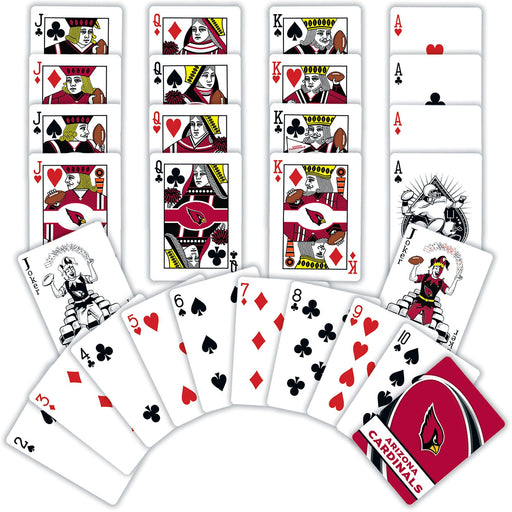 Arizona Cardinals Playing Cards - 54 Card Deck - Just $6.99! Shop now at Retro Gaming of Denver