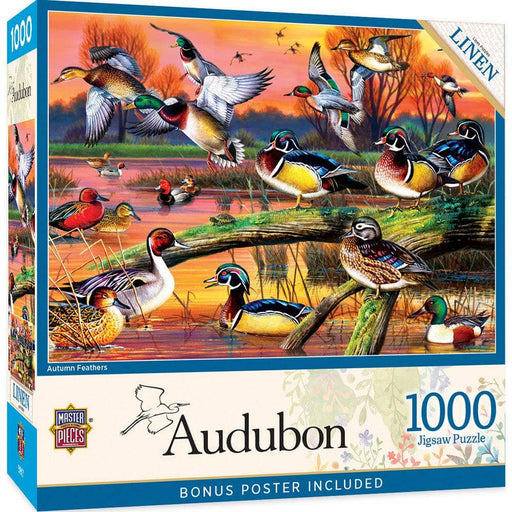Audubon - Autumn Feathers 1000 Piece Jigsaw Puzzle - for just $16.99! 