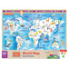 Hello, World! - World Map 60 Piece Wood Jigsaw Puzzle - for just $9.99! 