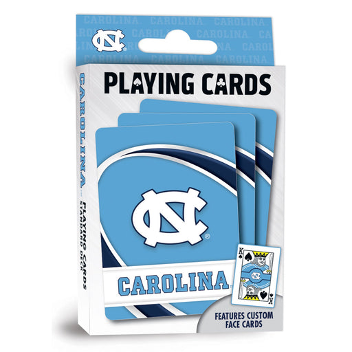 UNC Tar Heels Playing Cards - 54 Card Deck - Premium Dice & Cards Sets - Just $6.99! Shop now at Retro Gaming of Denver