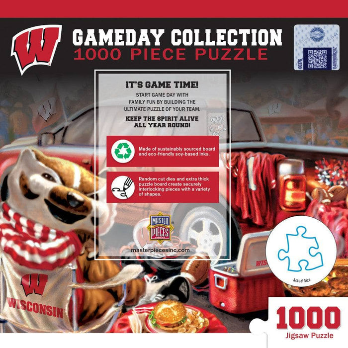 Wisconsin Badgers - Gameday 1000 Piece Jigsaw Puzzle - for just $19.99! 